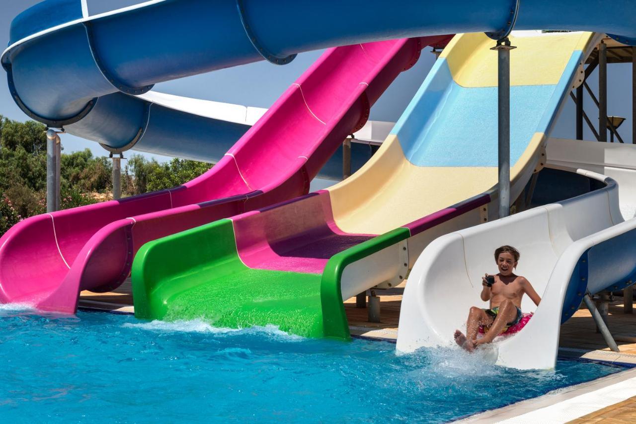 Thalassa Beach Family & Waterpark Resort Vokolidha Esterno foto